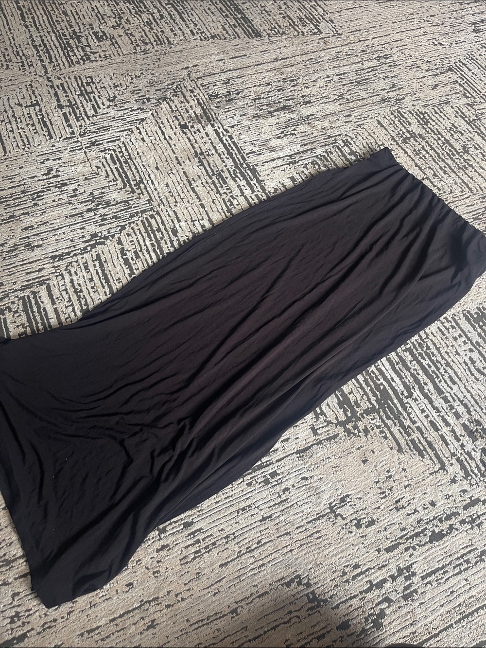 i jeans by Buffalo Black Maxi Skirt - Flowing Solid
